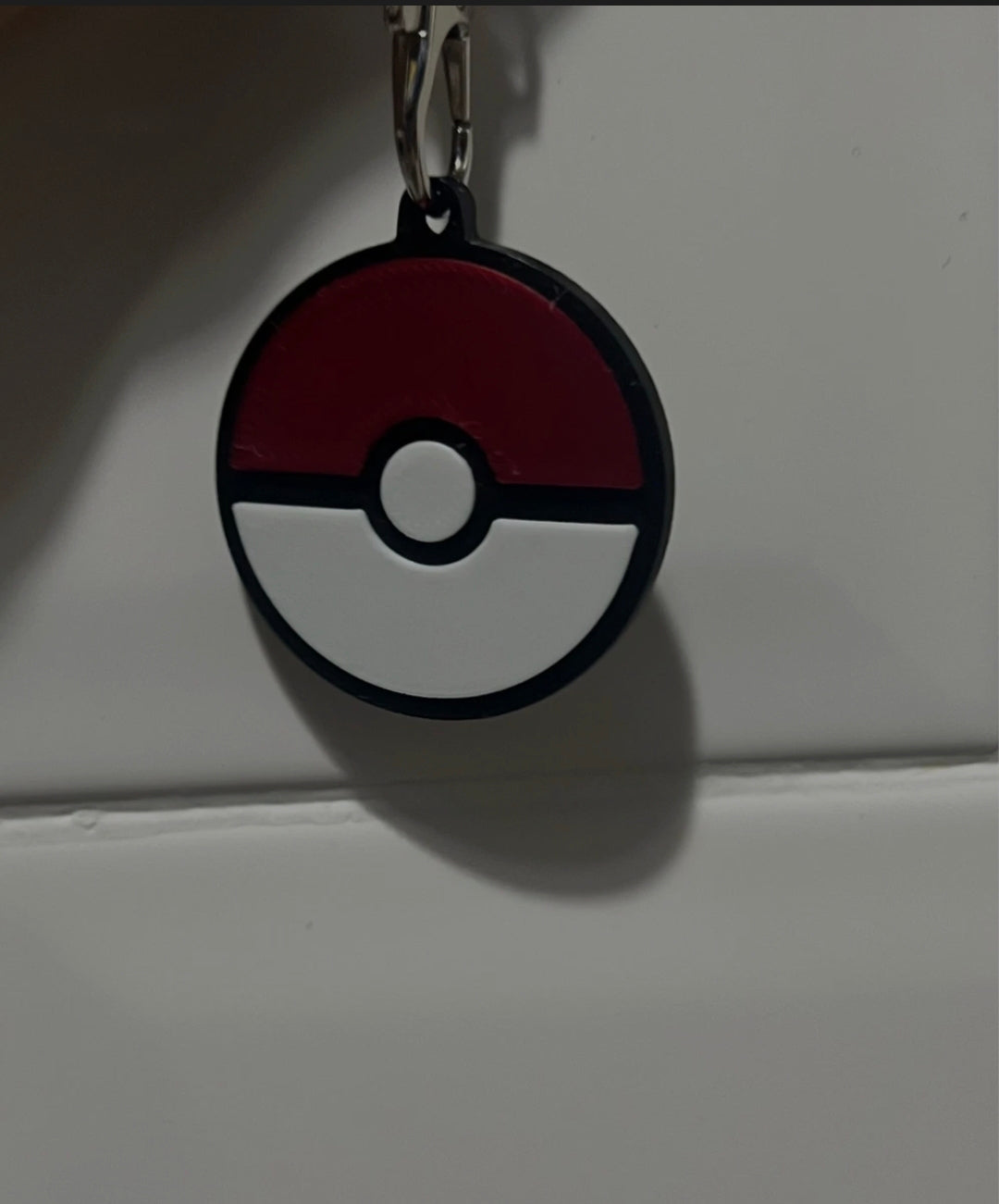 Pokeball Keyring